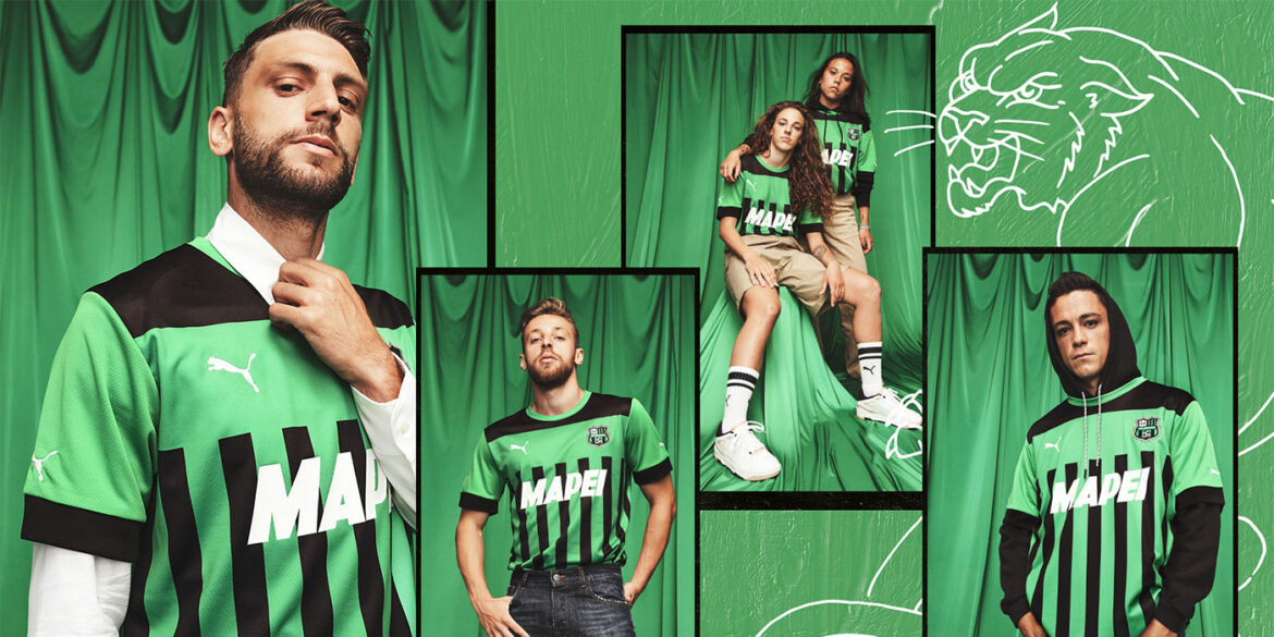 Camisa do Sassuolo 2022-2023 PUMA a Camisa do Sassuolo 2022-2023 PUMA a