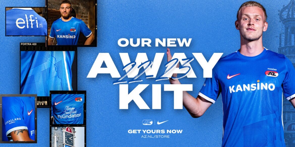 Camisa reserva do AZ Alkmaar 2022-2023 é revelada pela Nike (1) Camisa reserva do AZ Alkmaar 2022-2023 é revelada pela Nike