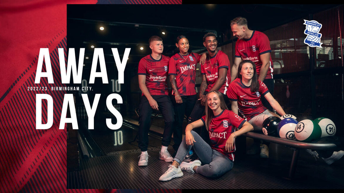 Camisa reserva do Birmingham City 2022-2023 Nike a