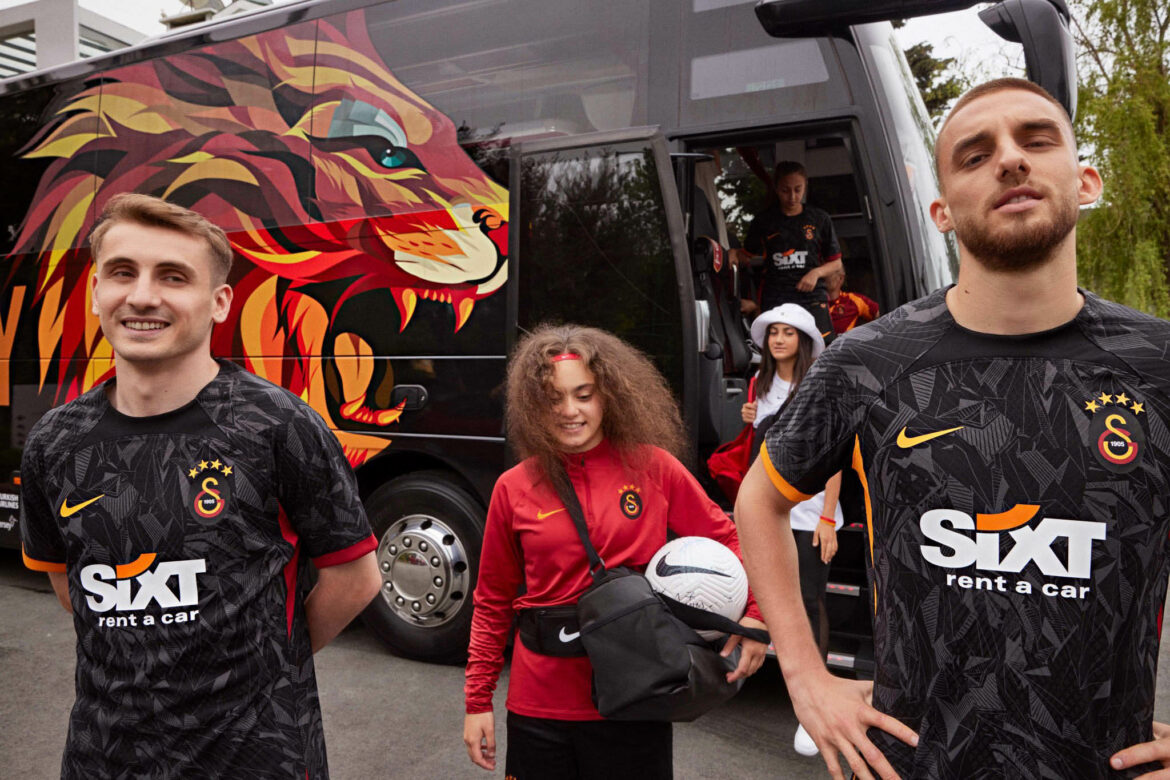 Camisa reserva do Galatasaray 2022-2023 Nike