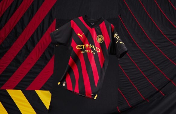 Camisa reserva do Manchester City 2022-2023 é lançada pela PUMA