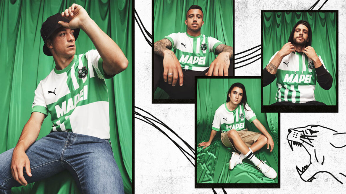 Camisa reserva do Sassuolo 2022-2023 PUMA a