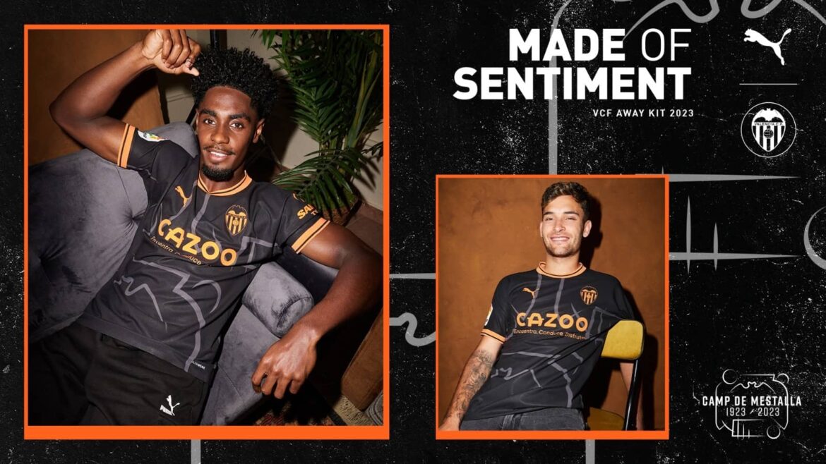 Camisa reserva do Valencia CF 2022-2023 é revelada pela PUMA