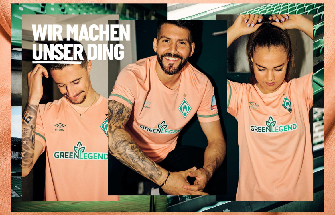 Camisa reserva do Werder Bremen 2022-2023 Umbro