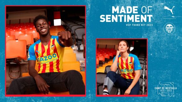 Camisa senyera do Valencia 2022-2023 PUMA a