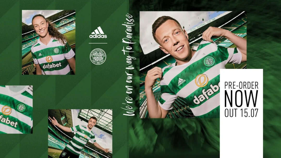 Camisa titular do Celtic FC 2022-2023 Adidas kit a