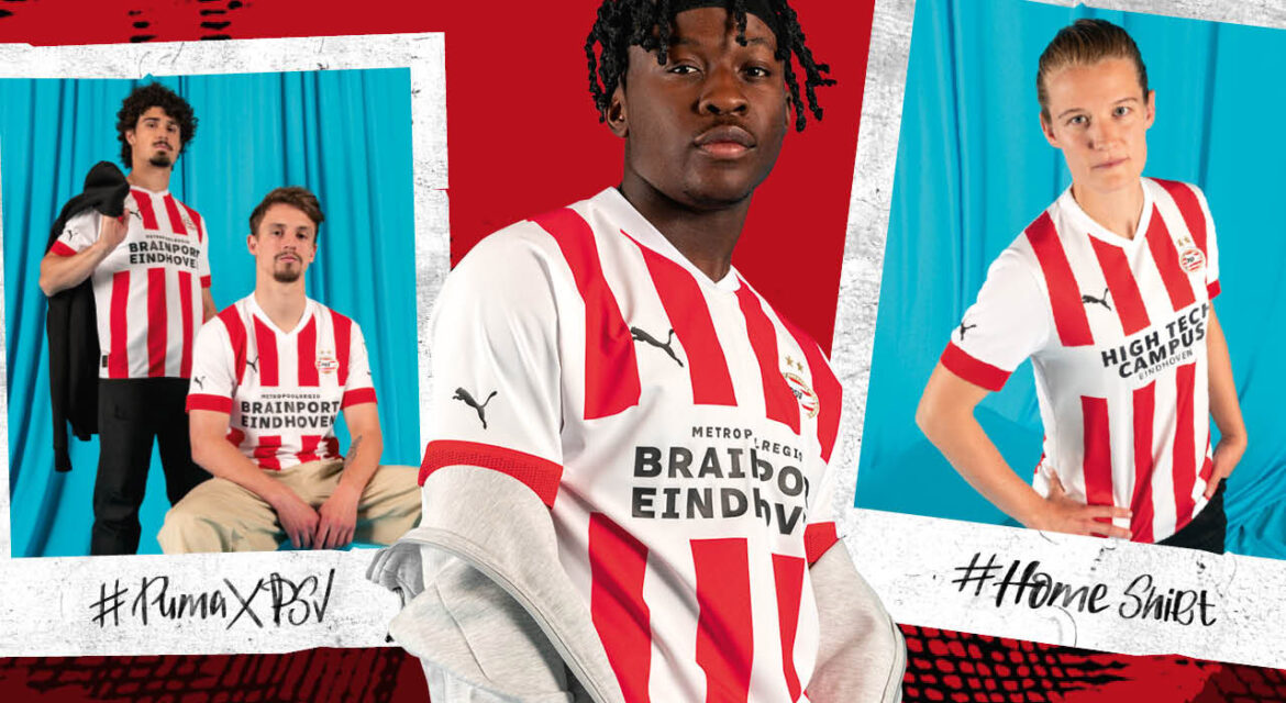 Camisa titular do PSV 2022-2023 PUMA a