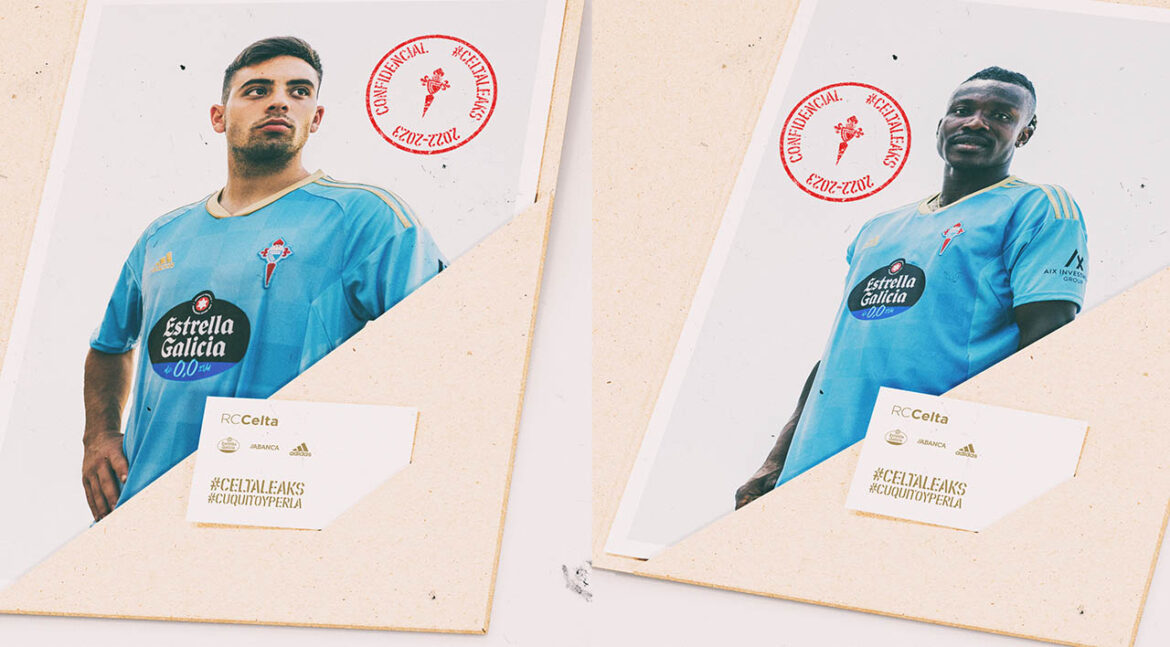 Camisa titular do RC Celta 2022-2023 Adidas a