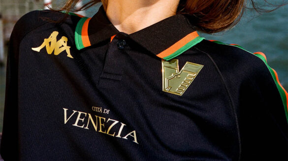 Camisa titular do Venezia FC 2022-2023 Kappa a
