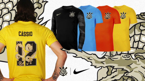 Camisas Cassio Corinthians Nike Dragões
