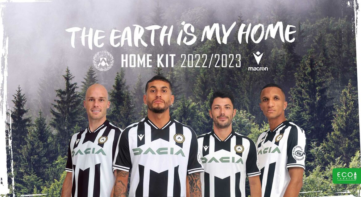 Camisas da Udinese 2022-2023 Macron