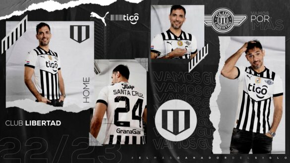 Camisas do Club Libertad 2022-2023 PUMA a