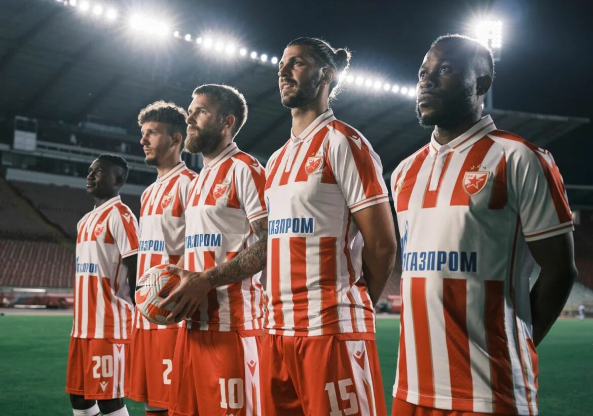 Camisas do Estrela Vermelha 2022-2023 Macron