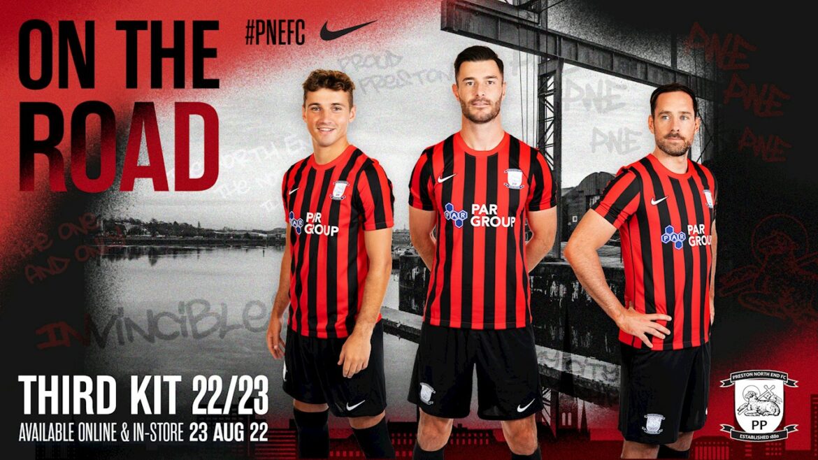 Camisas do Preston North End 2022-2023 são lançadas pela Nike (1) Camisas do Preston North End 2022-2023 são lançadas pela Nike