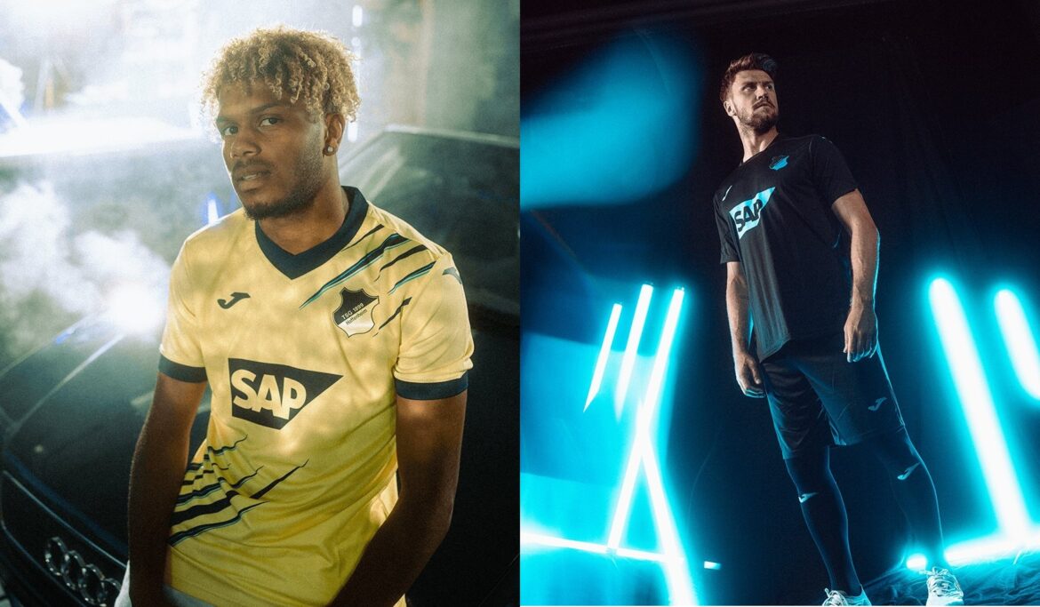 Camisas reserva e três do Hoffenheim 2022-2023 são lançadas pela JOMA