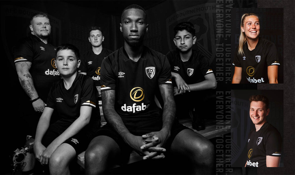 Terceira camisa do Bournemouth 2022-2023 Umbro a