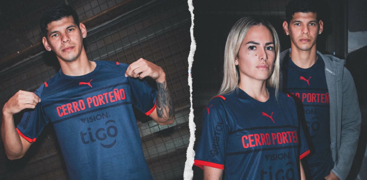 Terceira camisa do Cerro Porteno 2022-2023 PUMA a