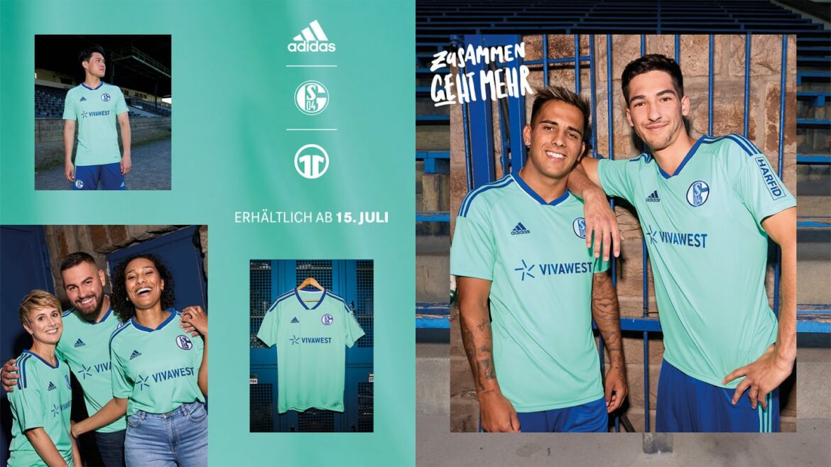 Terceira camisa do Schalke 04 2022-2023 Adidas a Terceira camisa do Schalke 04 2022-2023 Adidas a