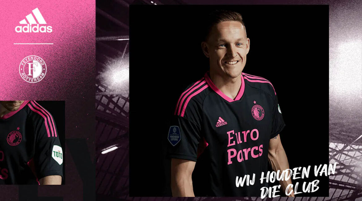 terceira camisa do feyenoord 2022-2023 adidas a