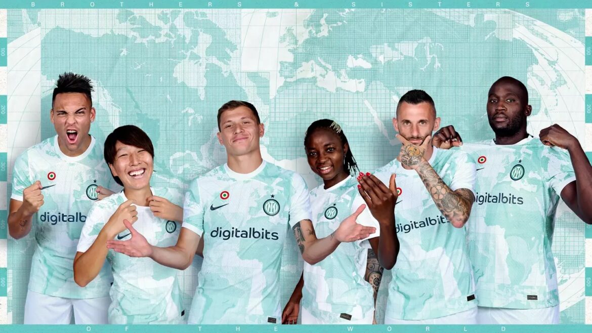 Camisa reserva da Inter de Milão 2022-2023 é lançada pela Nike