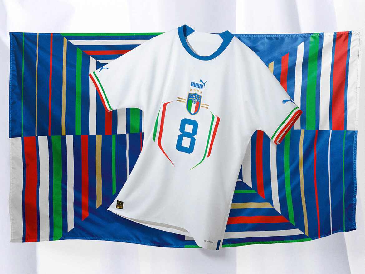 Camisa reserva da Itália 2022-2023 PUMA a