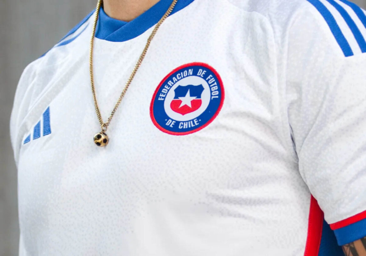 Camisa reserva do Chile 2022-2023 Adidas a