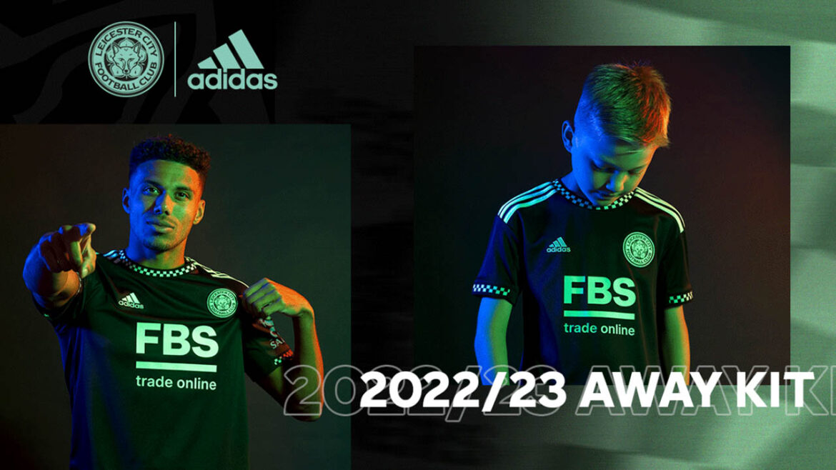 Camisa reserva do Leicester City 2022-2023 Adidas a