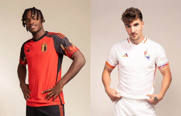 Camisas da Bélgica 2022-2023 Adidas a