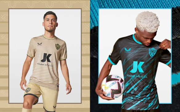 Camisas do Almeria 2022-2023 Castore