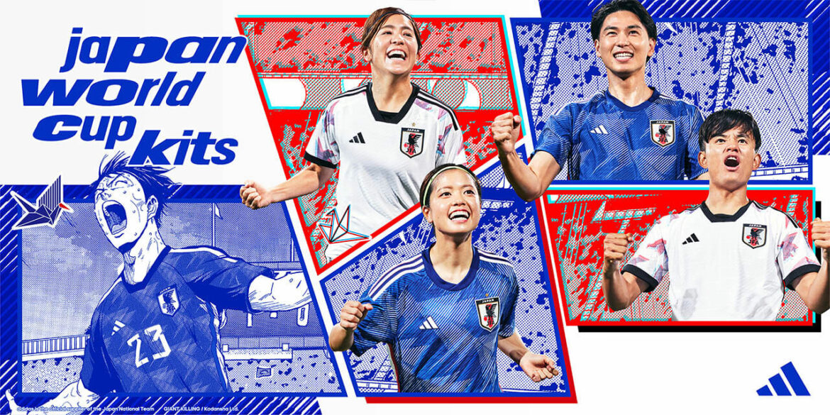 Camisas do Japão 2022-2023 Adidas