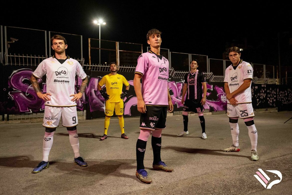 Camisas do Palermo 2022-2023 Kappa a