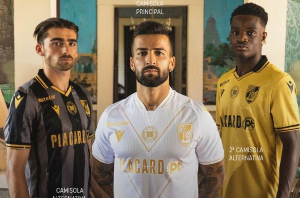 Camisas do Vitória de Guimarães 2022-2023 são reveladas pela Macron