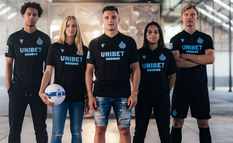 Terceira camisa do Club Brugge 2022-2023 é revelada pela Macron