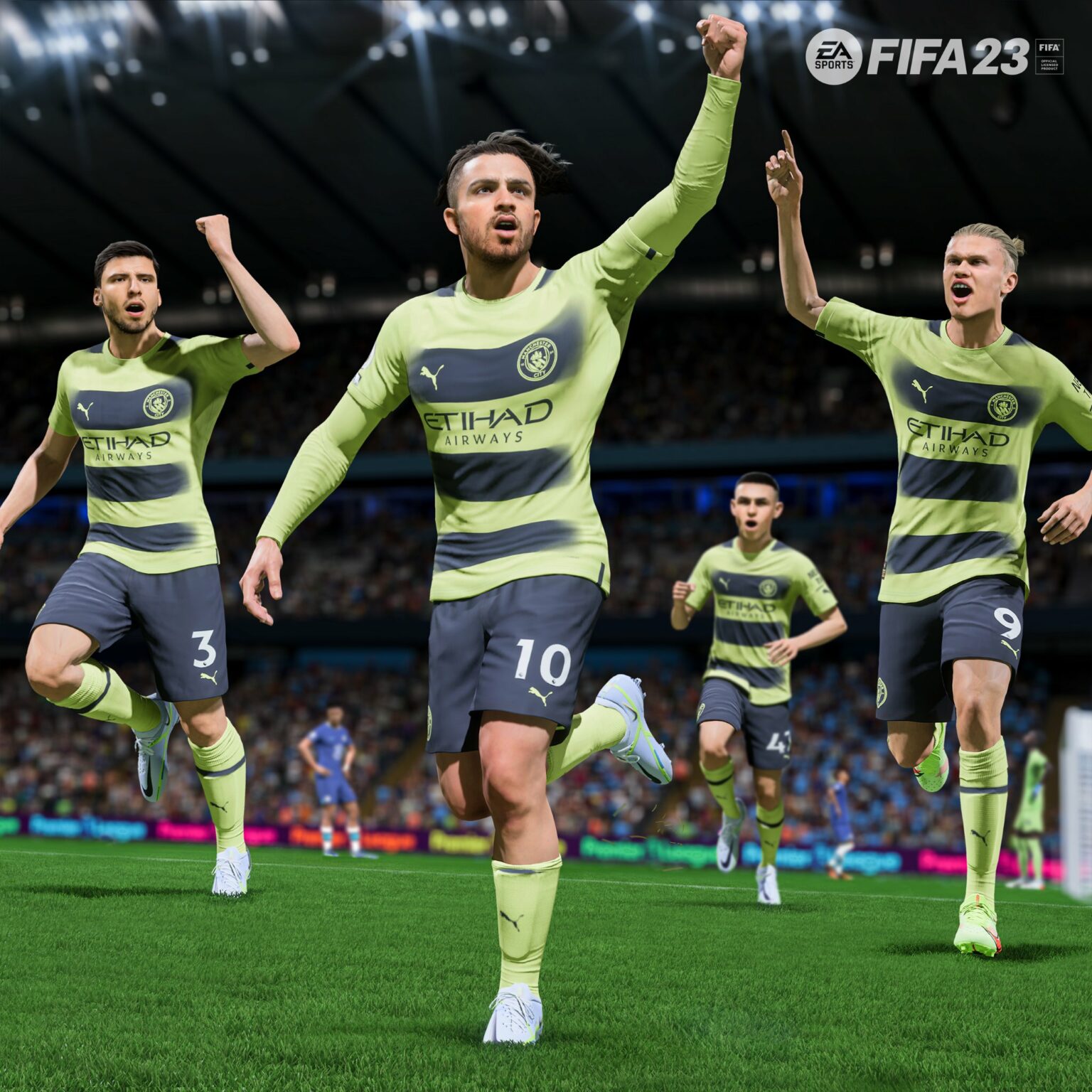 Camiseta 2ª Manchester City 2022/2023 de Haaland para Niño