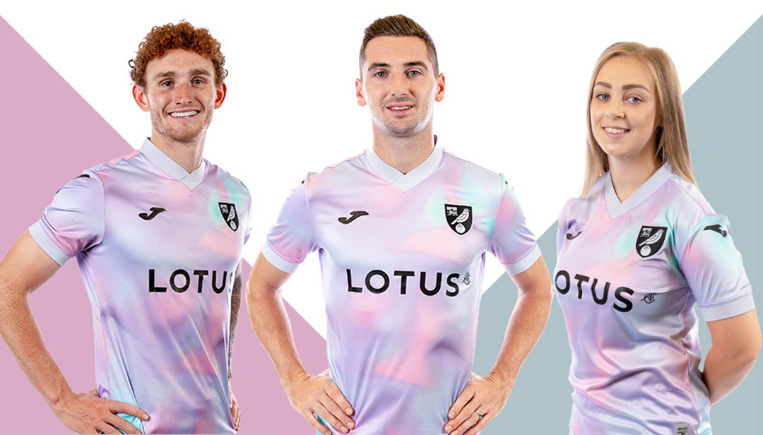 Terceira camisa do Norwich City 2022-2023 JOMA a