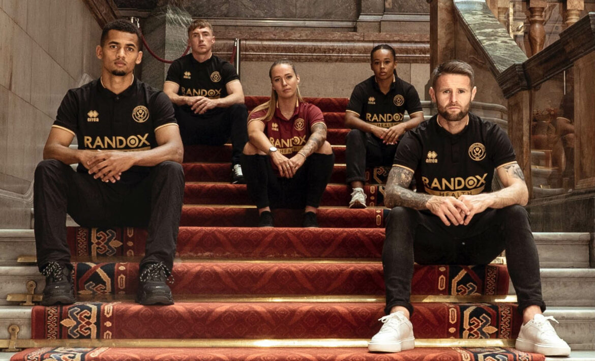 terceira camisa do Sheffield United 2022-2023 Erreà a