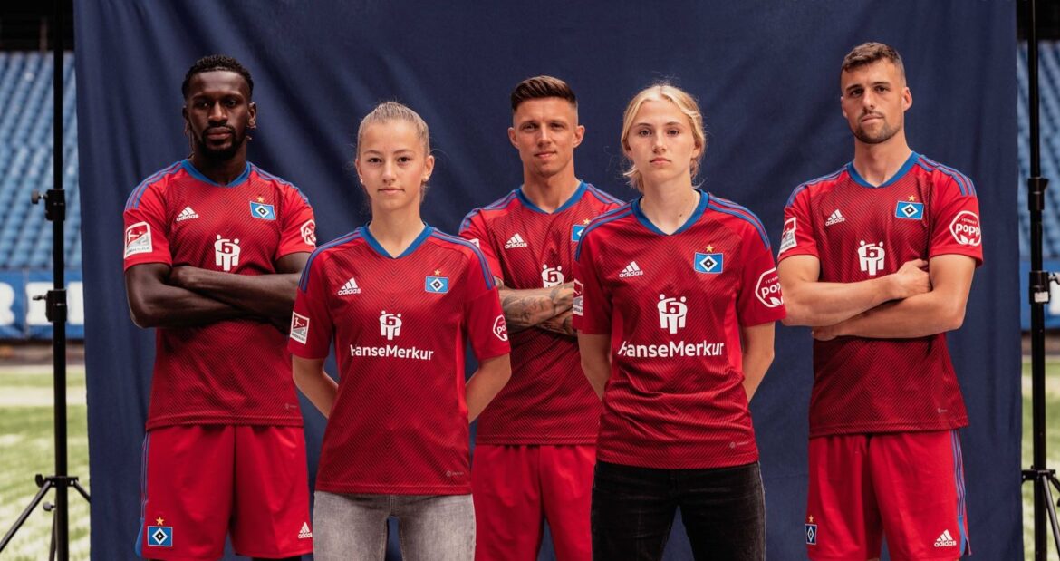 Adidas lança nova terceira camisa do Hamburgo SV 2022-2023