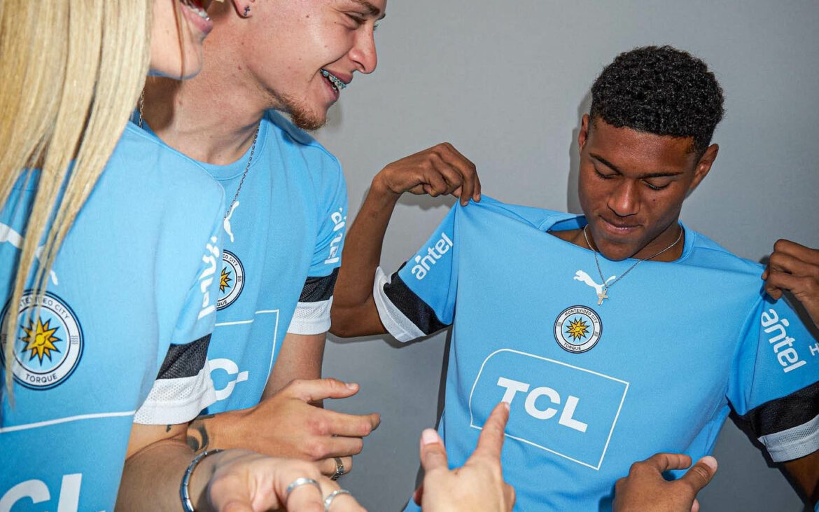 Camisa titular do Montevideo City Torque 2022-2023 PUMA a