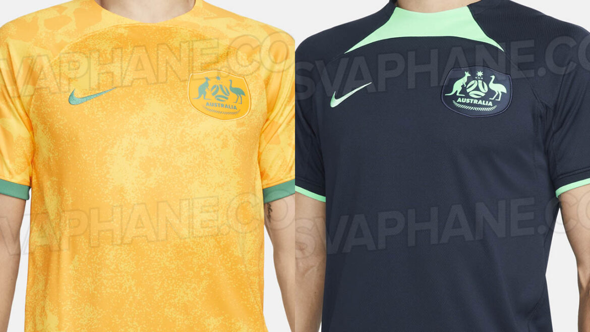 Camisas da Australia 2022-2023 Nike a