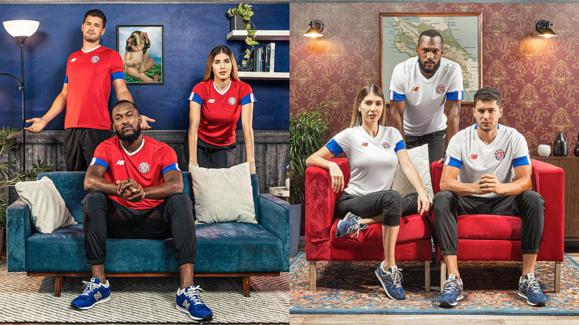 Camisas da Costa Rica 2022-2023 New Balance a