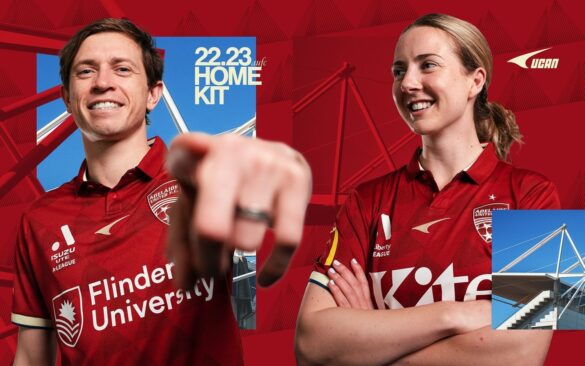 Camisas do Adelaide United 2021-2022 UCAN