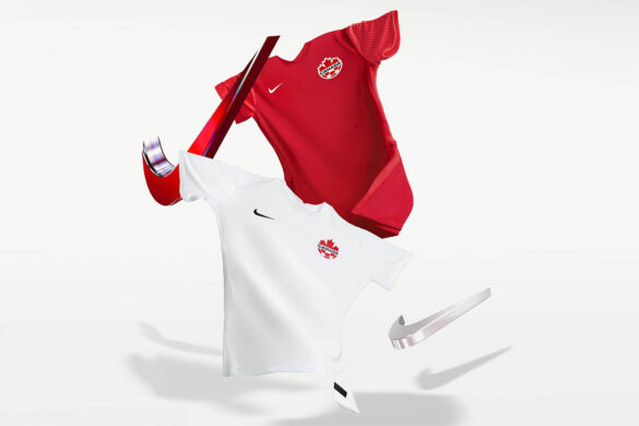Camisas do Canadá 2022-2023 Nike a
