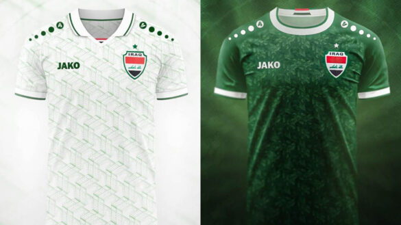Camisas do Iraque 2022-2023 Jako a