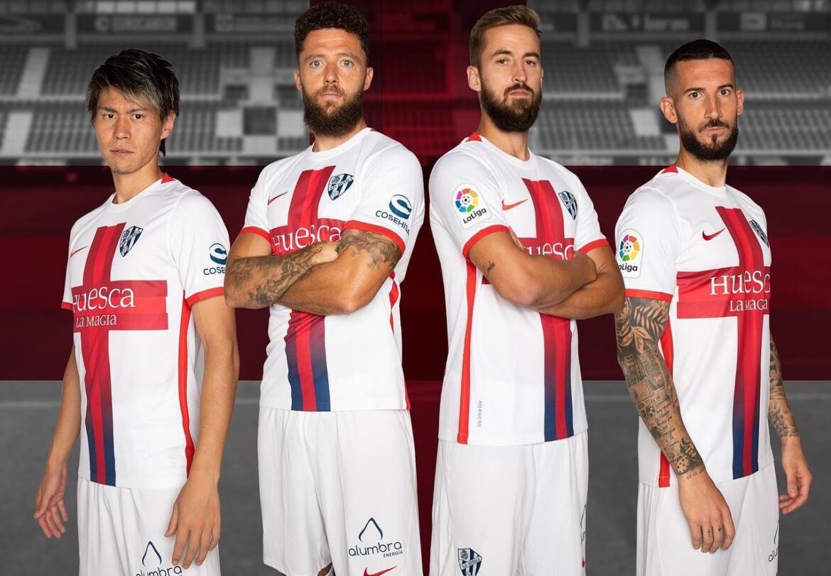 Nike lança nova camisa reserva do SD Huesca 2022-2023