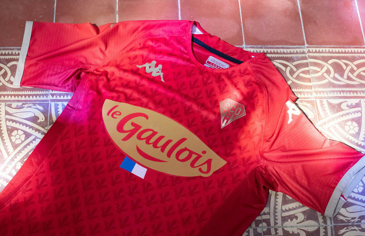 Terceira camisa do Angers SCO 2022-2023 Kappa a