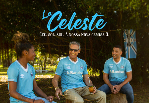 Terceira camisa do Grêmio 2022-2023 é lançada pela Umbro