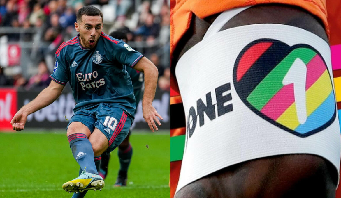 Feyenoord capitão arco-iris