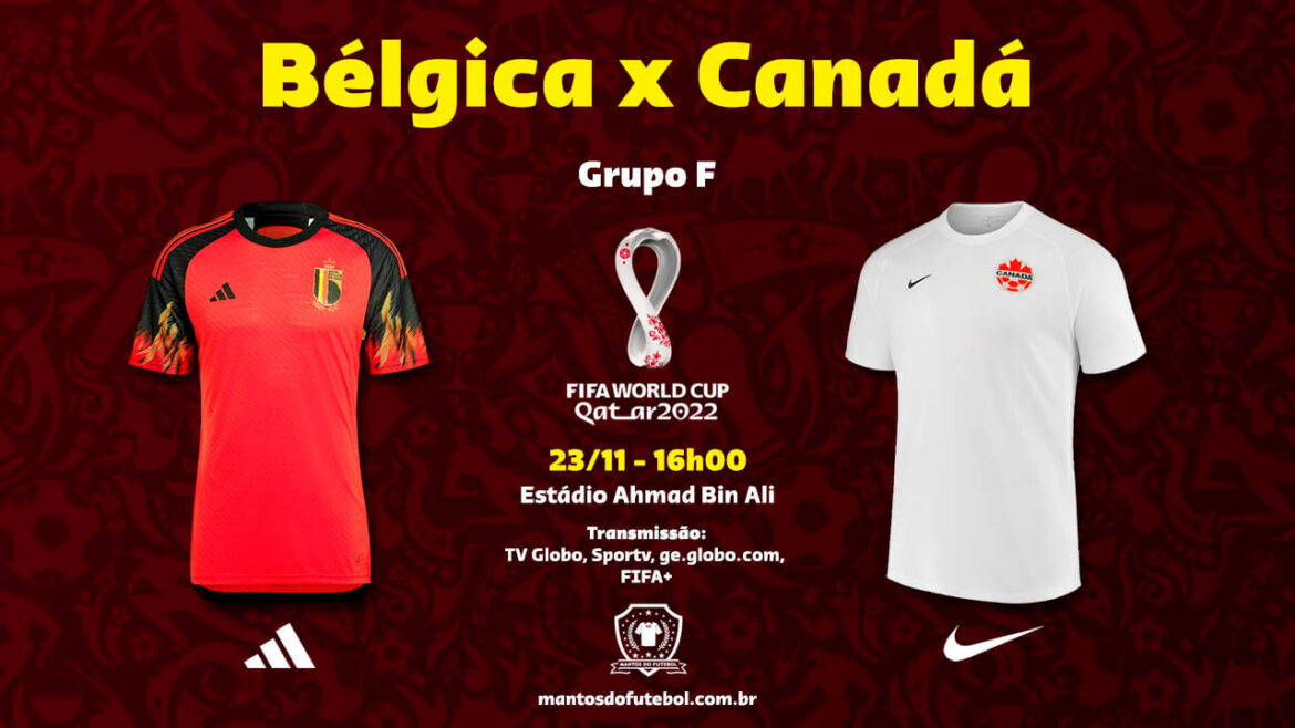 23-11 – Bélgica x Canadá- Copa do Mundo 2022 – Palpites, Prognósticos, Onde Assistir 23-11 - Bélgica x Canadá- Copa do Mundo 2022 - Palpites, Prognósticos, Onde Assistir