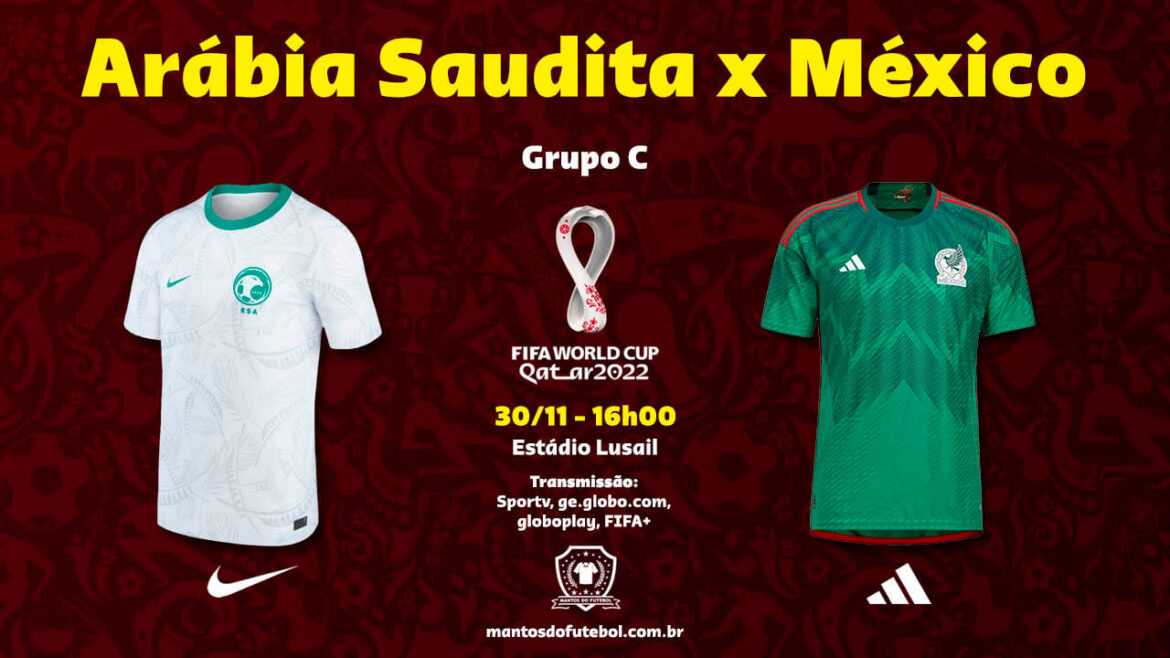 30-11 – Arábia Saudita x México – Copa do Mundo 2022 – Palpites, Prognósticos, Onde Assistir 30-11 - Arábia Saudita x México - Copa do Mundo 2022 - Palpites, Prognósticos, Onde Assistir