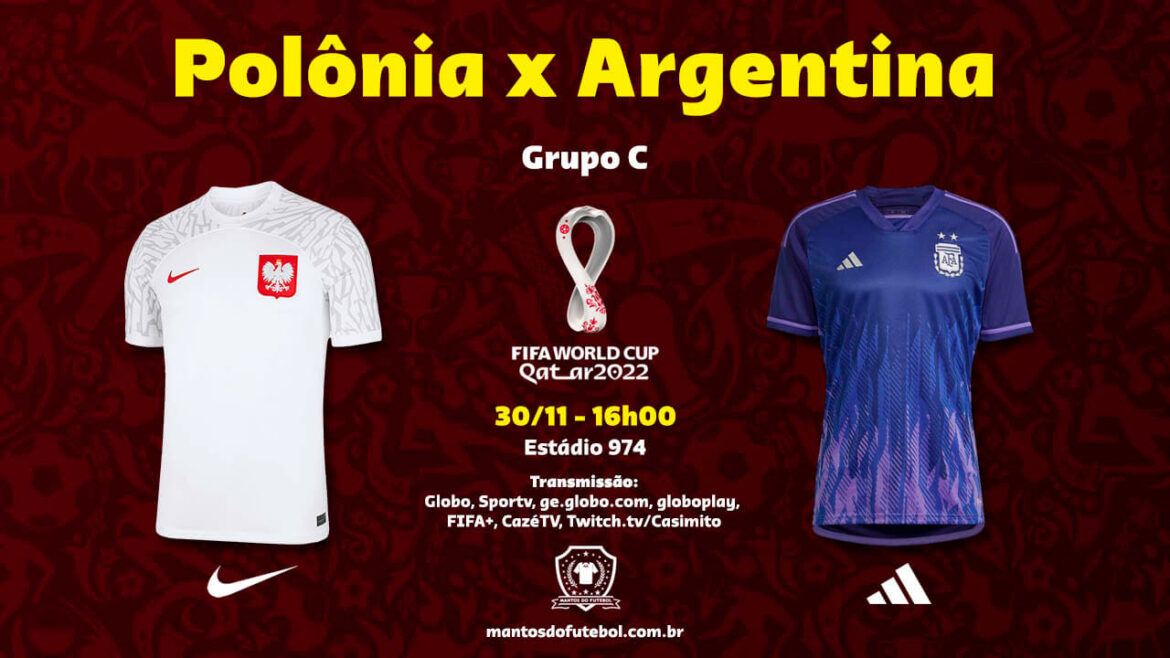 30-11 - Polônia x Argentina - Copa do Mundo 2022 - Palpites, Prognósticos, Onde Assistir
